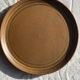 Lot de 4 assiettes à dessert brunes Sarreguemines Modèle Savoie D19.5