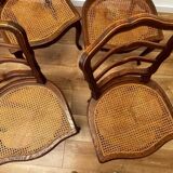 Set of 6 Louis Philippe canned chairs