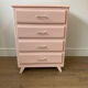 Commode vintage rose