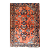 Tapis persan Lilihan antique fait main 3,2' x 4,10' (97cm x 150cm) années 1920 - 1B666