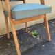 Pair of Vintage Bridge Armchairs 1950s Green