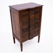 Narrow chest of drawers, France, ca. 1890.