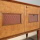 Buffet en loupe de bois des années 1950