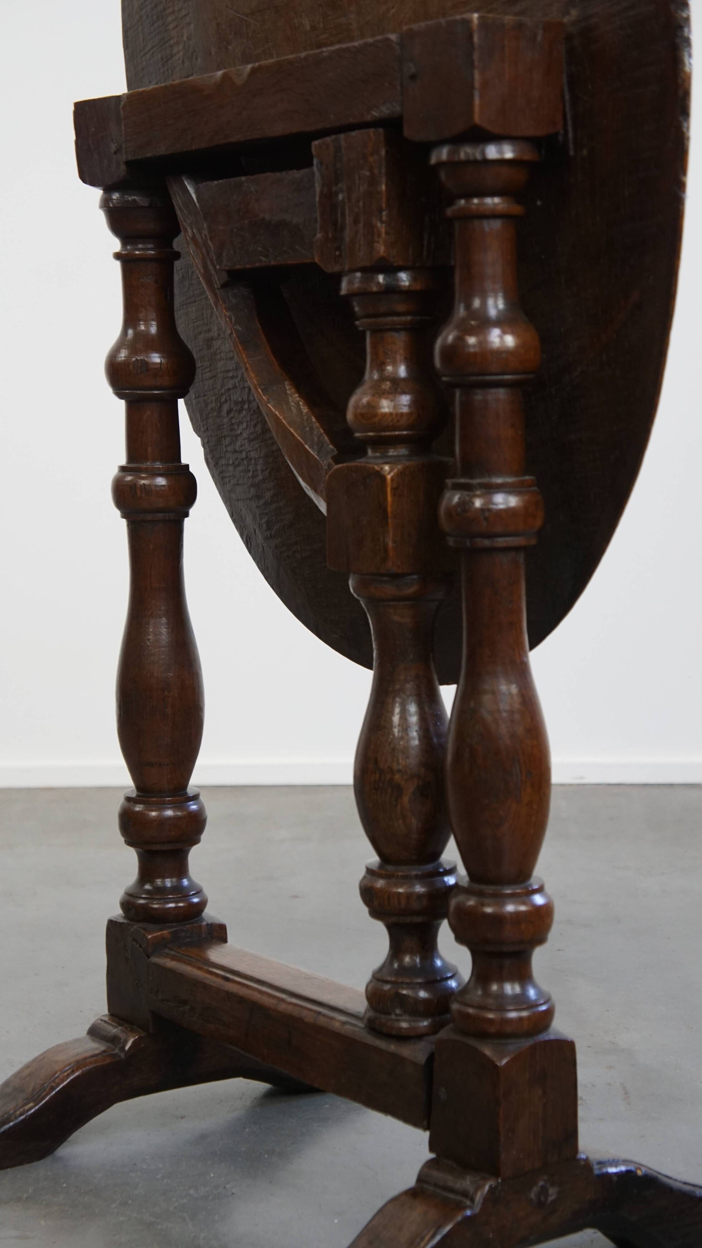 Early 17th-Century Antique Side Table
