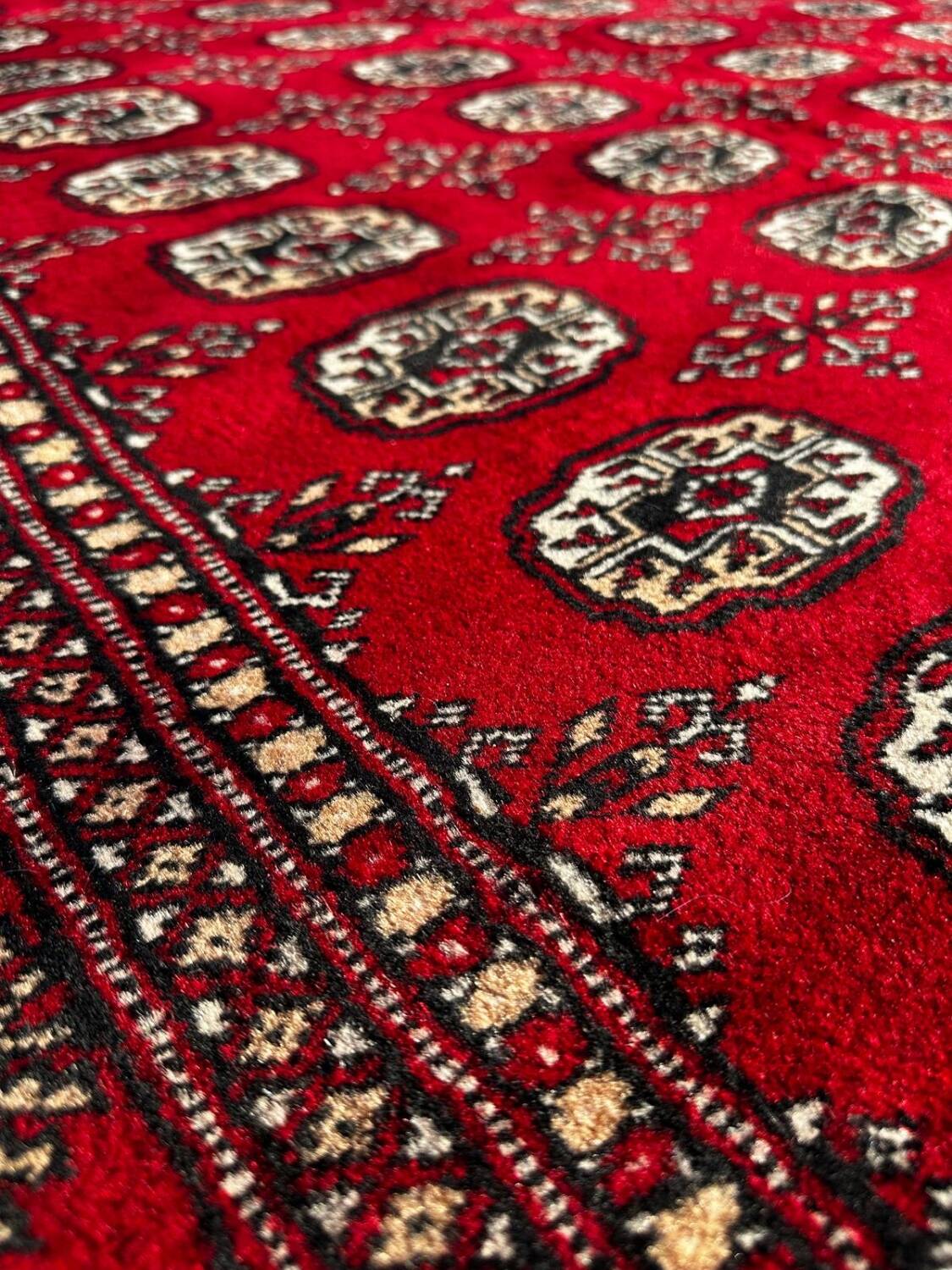 Handmade Bokhara carpet