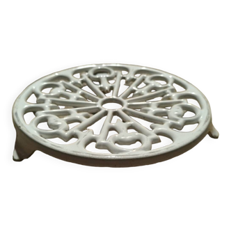 Vintage cast iron trivet