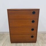 Vintage Teak shoe cabinet, Denmark, 1950s.