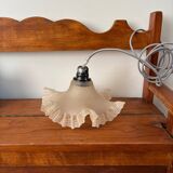 Suspension ancienne en opaline