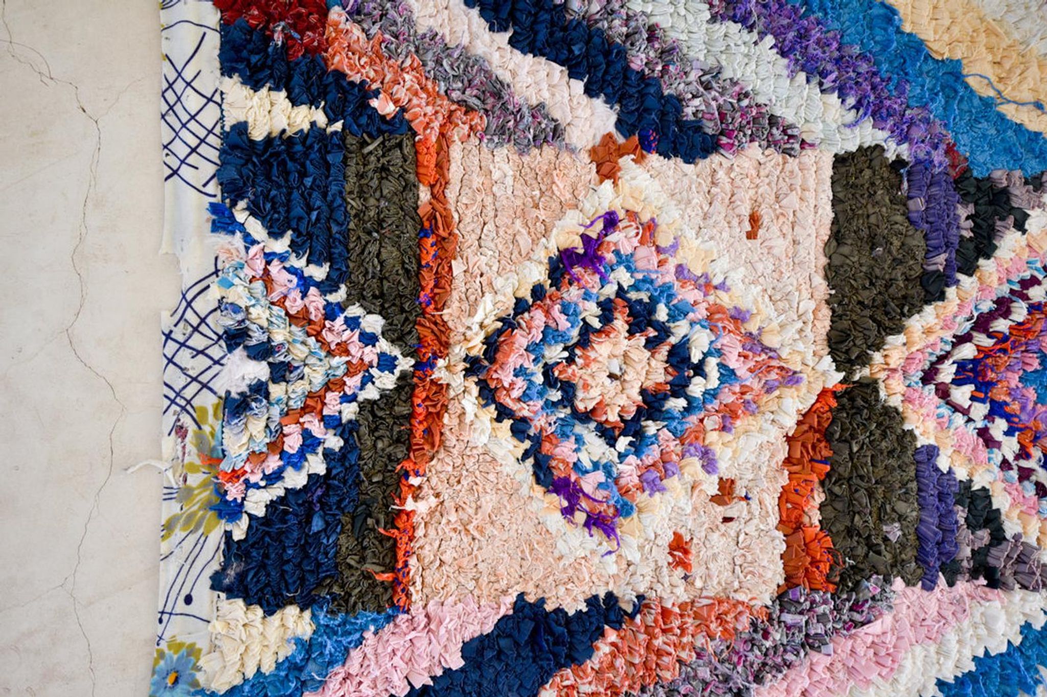 Carpet boucherouite 85x194cm