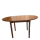 1970s wooden round table