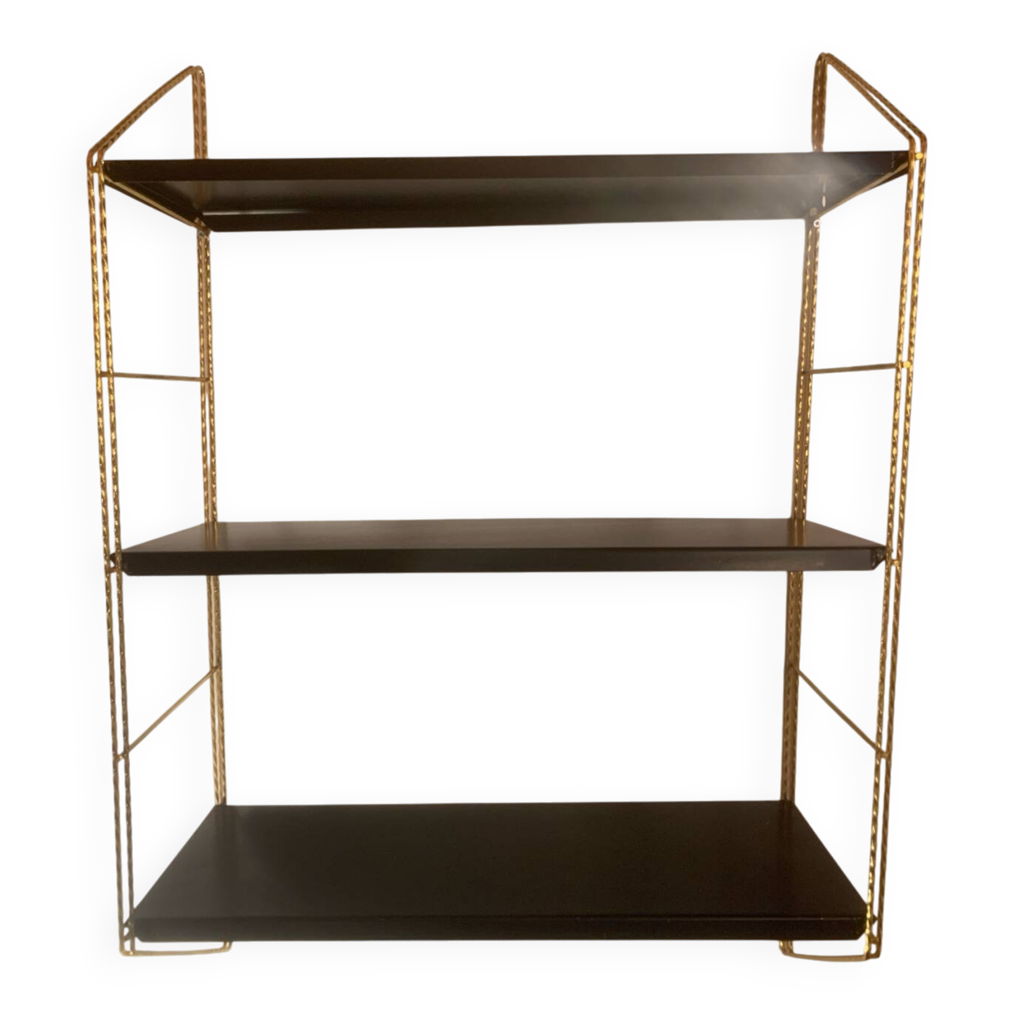 Vintage metal wall shelf