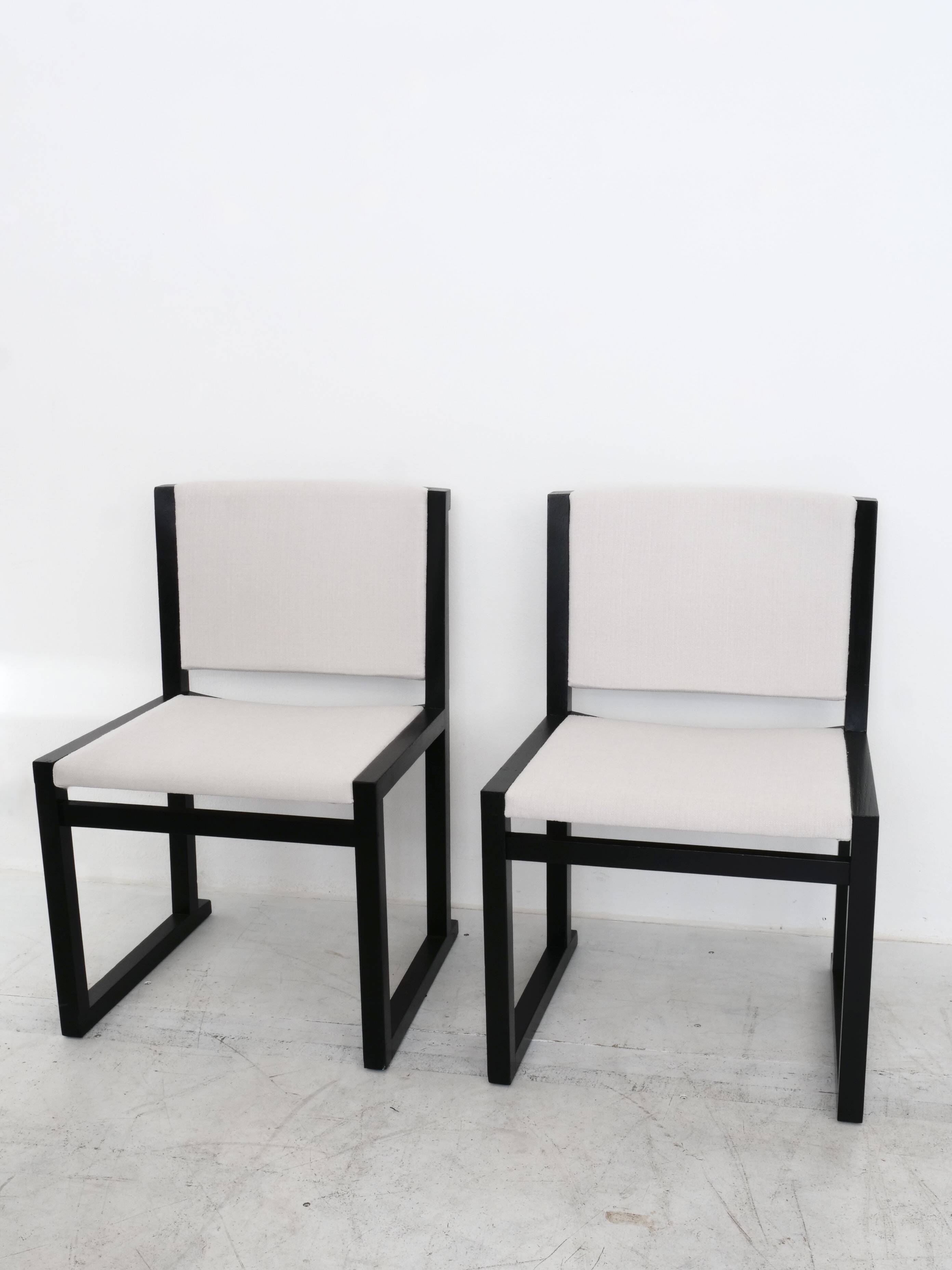 Pair of modernist chairs