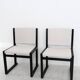 Paire de chaises moderniste