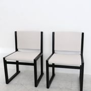 Pair of modernist chairs