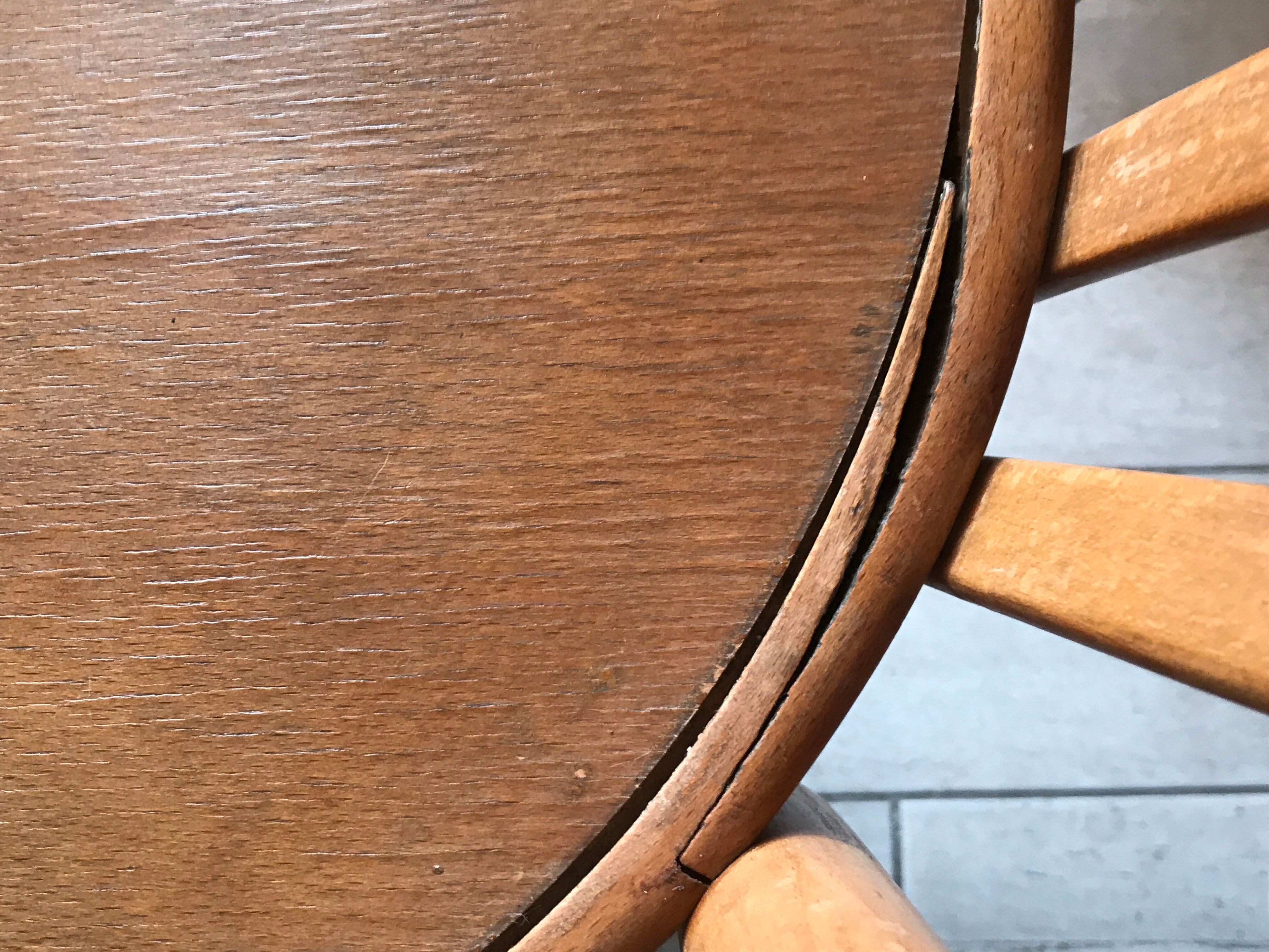 Fauteuil tournant thonet