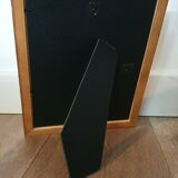 Set of 2 wooden frames with gilded edging