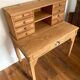 Magnificent Art Deco style secretary desk in old wood