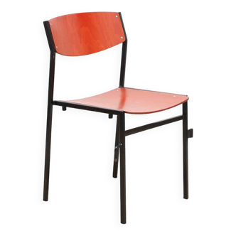 Chaises Gijs van der Sluis rouge
