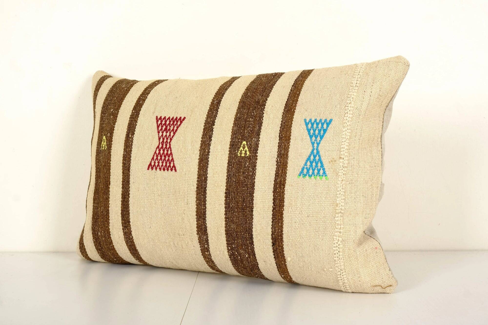 Vintage kilim cushion cover 61x41 cm