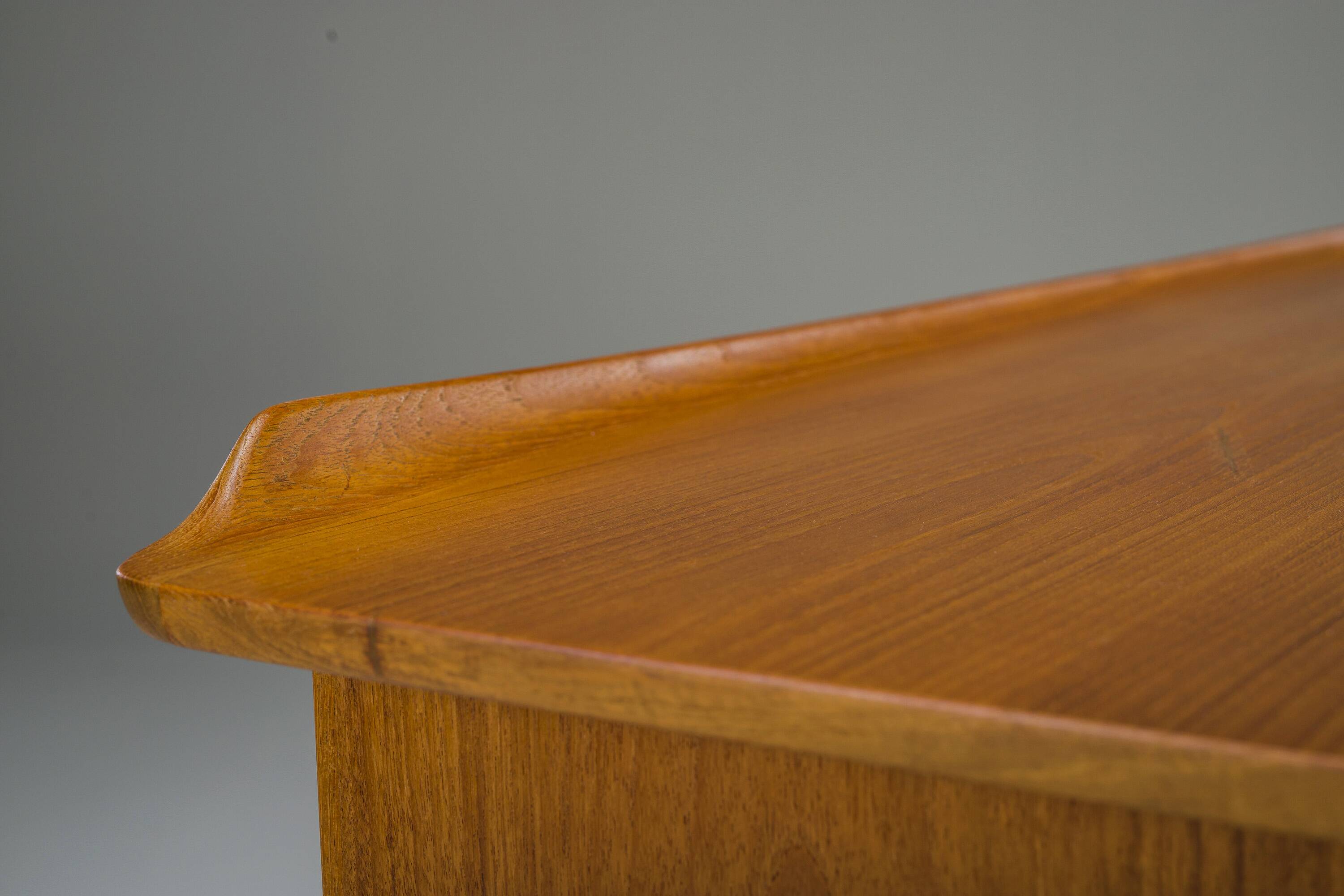 Mid-Century Danish Teak Desk by Svend Åge Madsen for Sigurd Hansen, 1950s