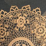 Napperon 18cm dentelle main