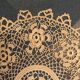 Napperon 18cm dentelle main