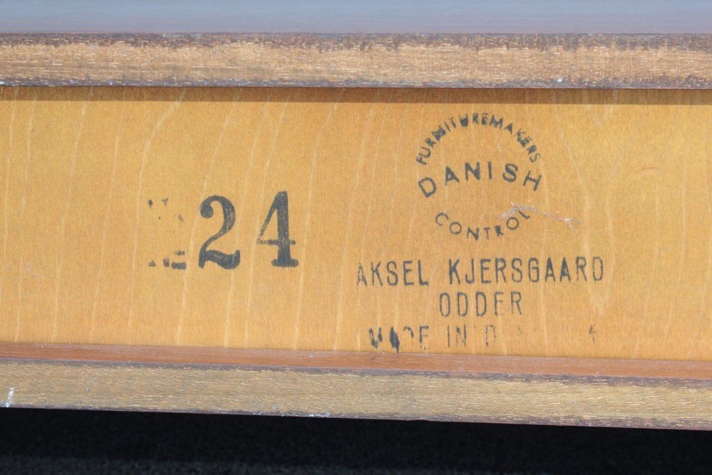 Étagères murales teck design danois aksel kjersgaard