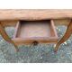 Oak table, 1 drawer