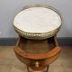 Oval bouillotte table