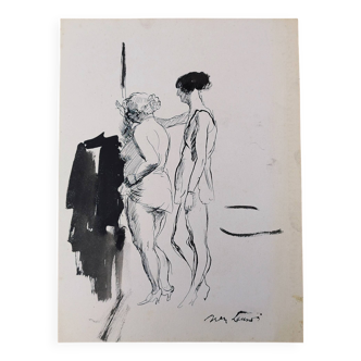 Indian ink by Jean Launois Decoration