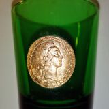 Lot of golden seal glasses