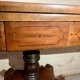 Mahogany console/game table