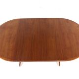 Round extendable dining table 2x 'Ulfborg' by VV Møbler Spøttrup - Danish