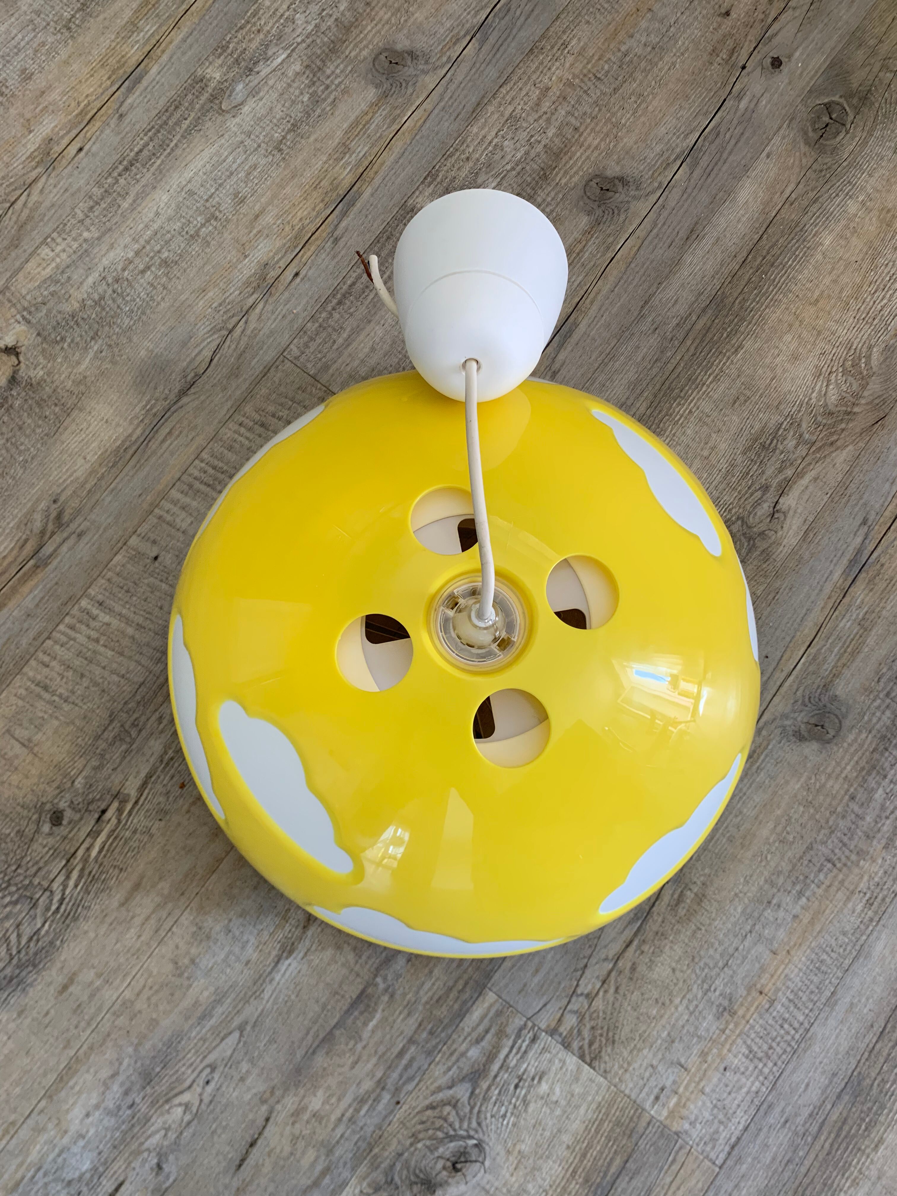 Vintage ikea skojig pendant lamp