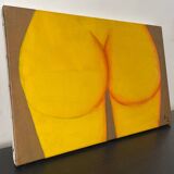 Œuvre originale/ Blandine Le routier/ toiles fesses jaunes