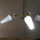 Lustre Arlus vintage laiton 5 branches