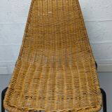 Pair of chairs Gian Franco Legler model Basket