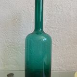 Bottle vase vase vintage Scandinavian blown glass