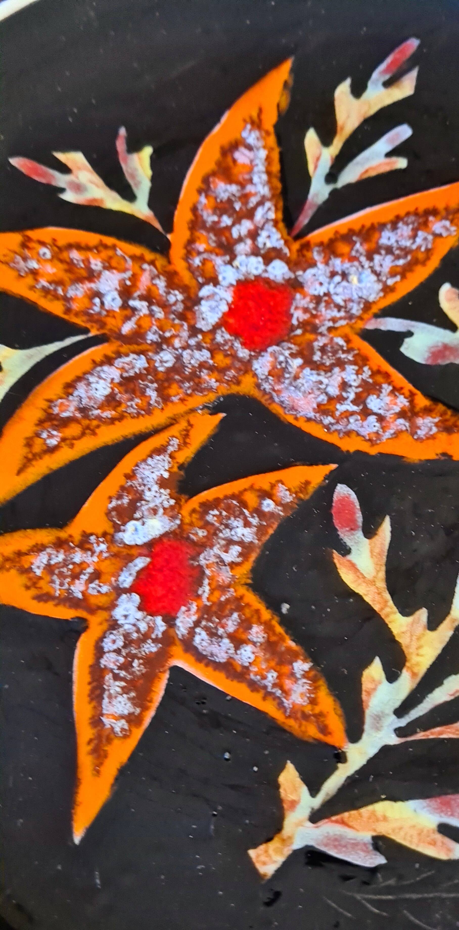 Ceramic starfish dish