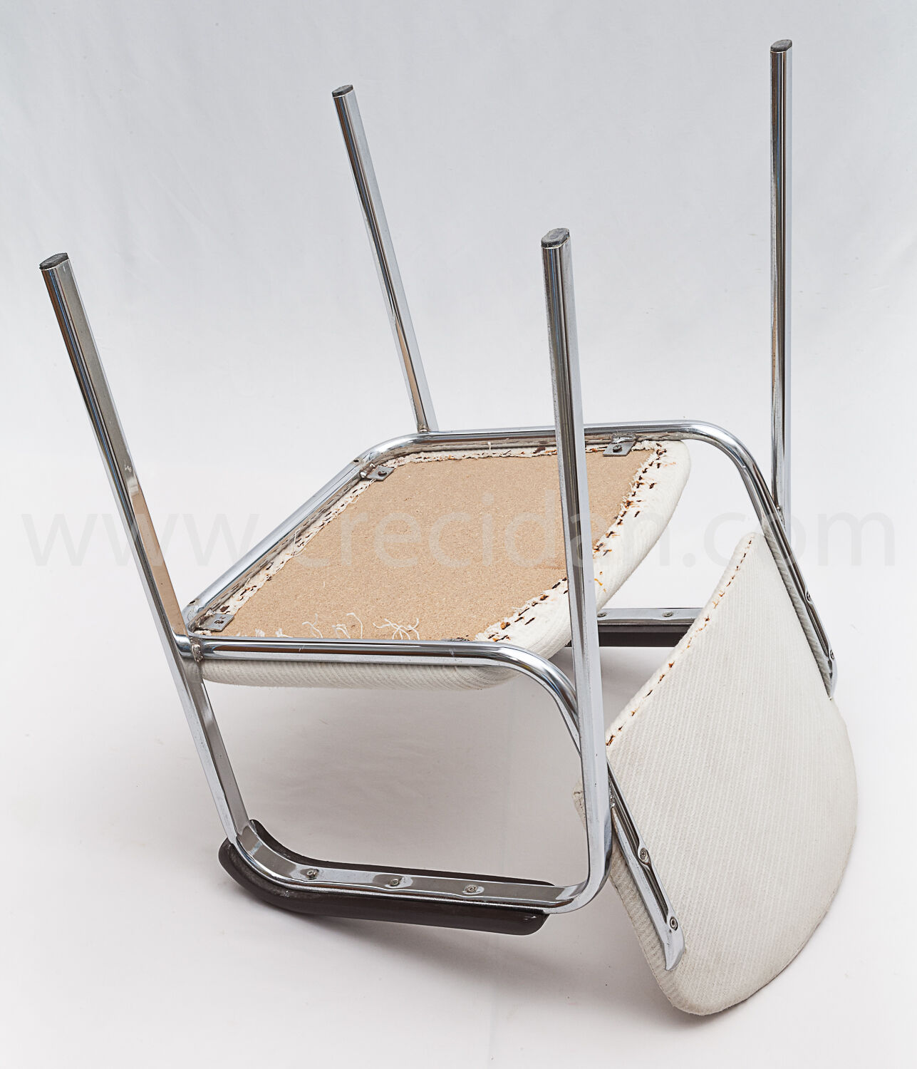 4 marcel breuer armchairs