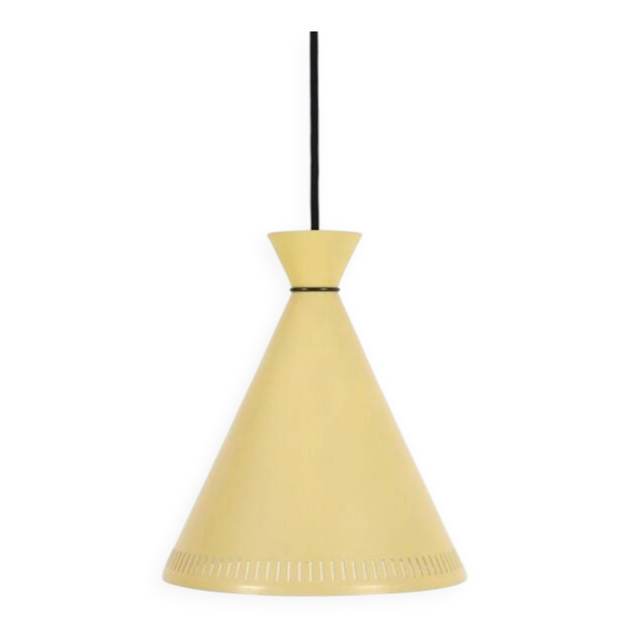 Mid-century “Diabolo” pendant lamp / Danish modern design / 1950s / 1960s