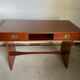 Gautier desk 2 drawers 2 wooden niches 1970