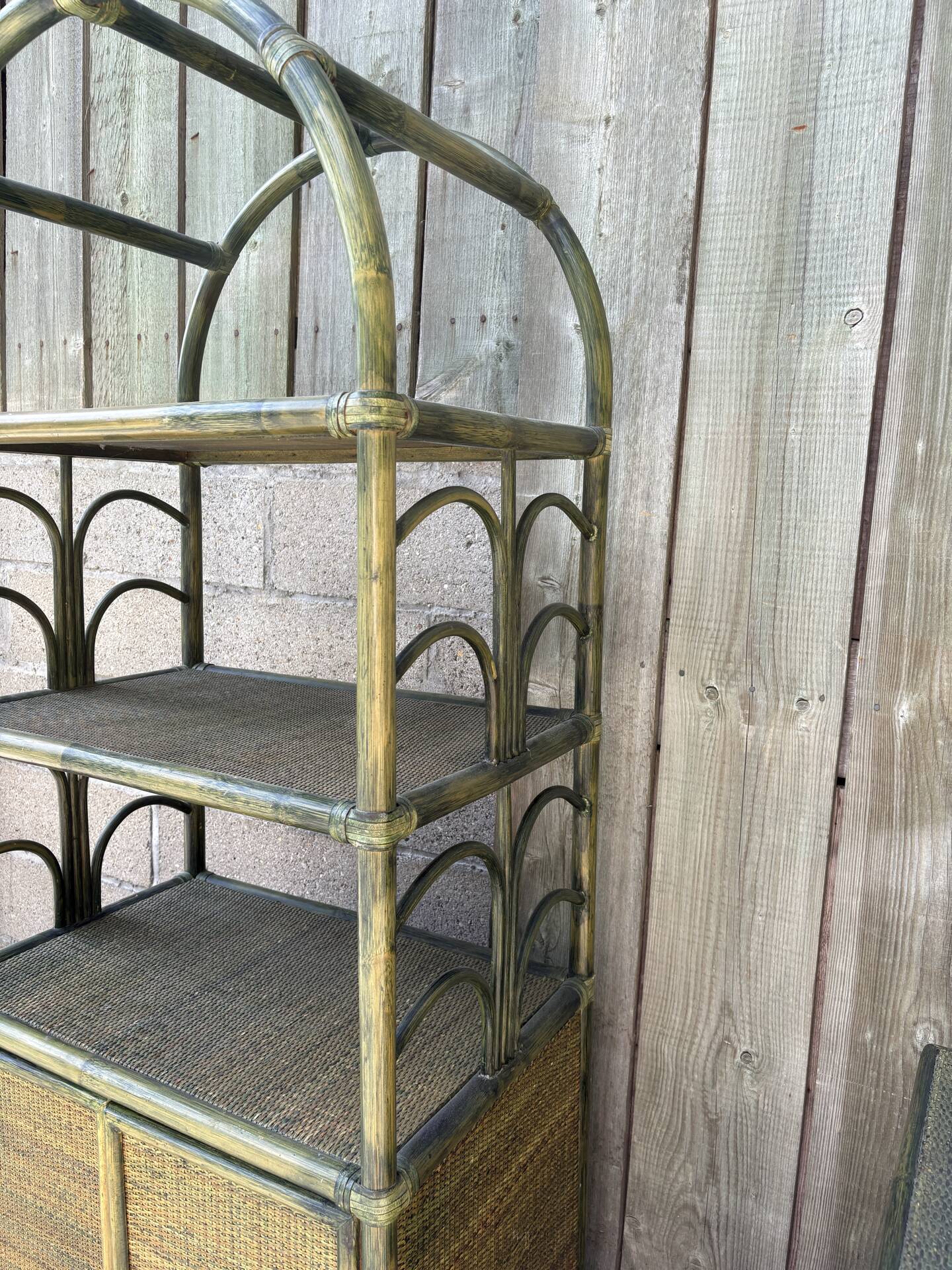 Vintage furniture set - bamboo and rattan