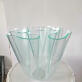 Plexiglas handkerchief vase design 70s
