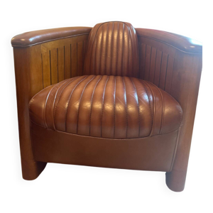 2 fauteuils club vintage