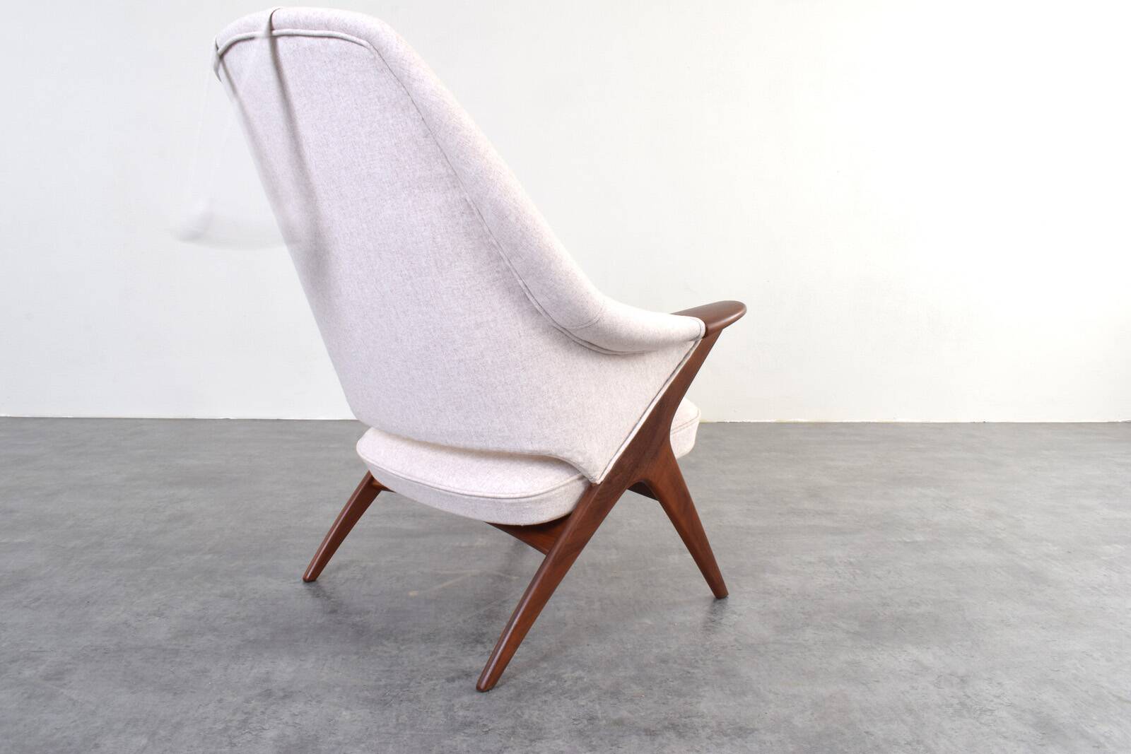 Mid-Century Teak Bravo Chair by Sigurd Resell for Rastad & Relling, 1957