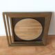 Modernist mirror in gilded brass 1960.