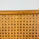 Rattan and cane mirror from the 1960s.
