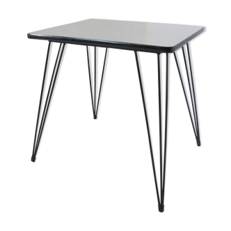 Table d'appoint moderniste en formica de Negema, années 1950