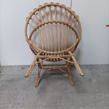 Rattan armchair
